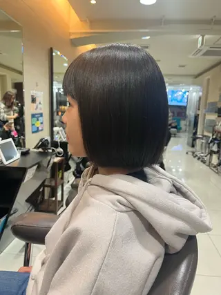 ショート 🪽髪質改善ストレー ト🤍美羽🤍のヘアスタイル