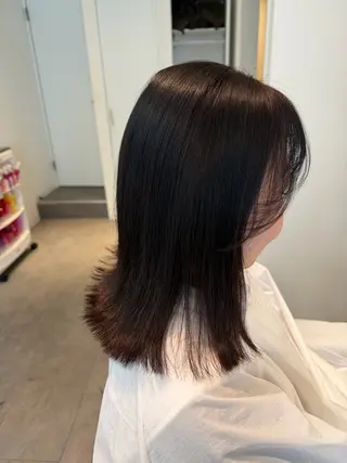 ミディアム 相良 美羽のヘアスタイル