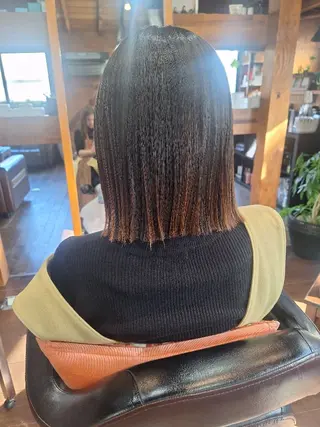 ミディアム 飯田 仁美のヘアスタイル