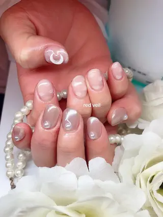 ショート ネイル 長さ出し専門 nynaのネイルデザイン