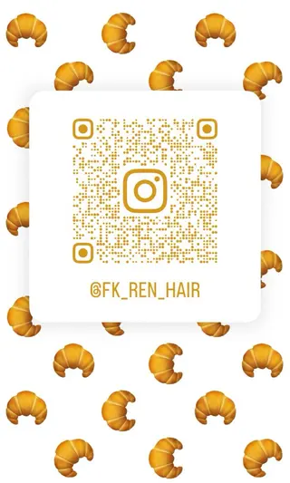 赤み消し/オリーブ カーキ/福田れんのヘアスタイル