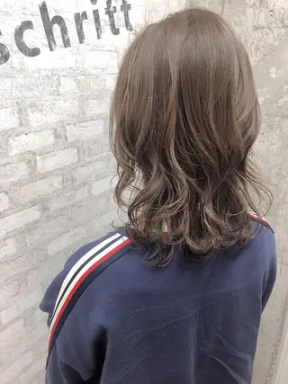 ミディアム カラー SALOWIN 二子玉川店所属・kei_____ SALOWINのヘアスタイル