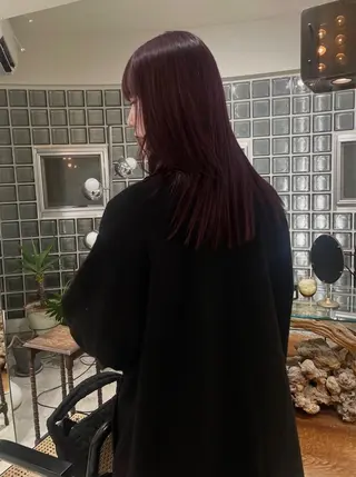 セミロング カラー 似合わせ ／表参道／REMIのヘアスタイル