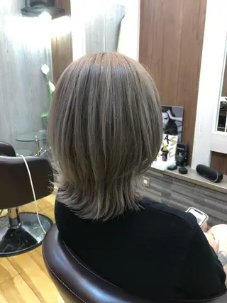 ミディアム 細川武琉/艶カラー /Aqua limeのヘアスタイル