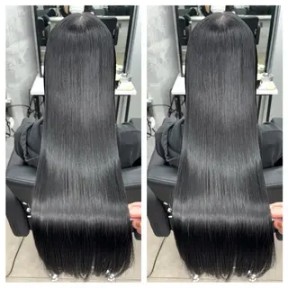 ロング カラー 髪質改善/韓国 ﾚｲﾔｰ/店長/原島のヘアスタイル