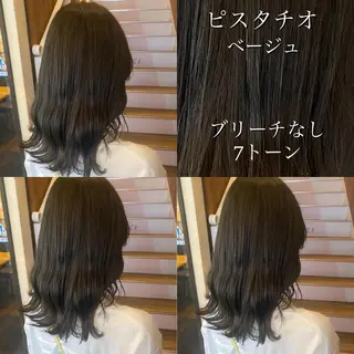 ミディアム カラー パーマ ヘアアレンジ メンズ 【暗め透明感カラー】 【インナー】小島良太のヘアスタイル
