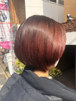 ショート 髪質改善✨自由が丘 札辻　拓未のヘアスタイル