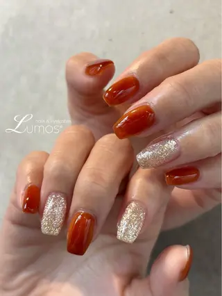 ネイル Lumos  nails&eyelashes 桜川所属・Lumos Rikaのネイルデザイン
