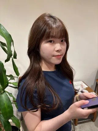 ロング 梅田美容室/カット /Maoのヘアスタイル