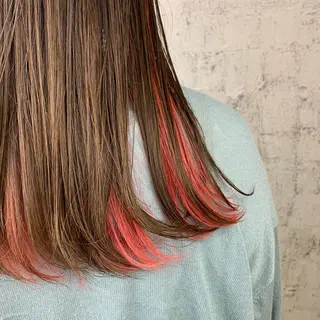 セミロング カラー 似合わせカット🌿 前川のヘアスタイル