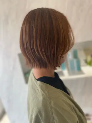ショート HAIRMAKE age  天神西通り店所属・井上 珠葵のヘアスタイル