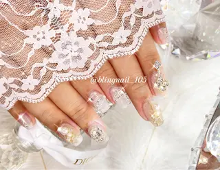 ネイル 23時まで❤︎韓国、 ワンホンネイルのネイルデザイン