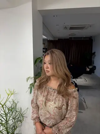 ロング ブリーチ/ゆうと /バレイヤージュのヘアスタイル