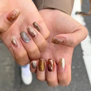 ネイル 河野 弥月のネイルデザイン