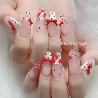 ネイル HANA 長さだしのネイルデザイン