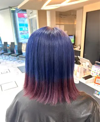 ミディアム 🍊小川実里🍊 /カラーレイヤーのヘアスタイル