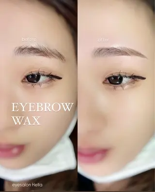 アイブロウ H e l l a所属・まつげパーマ／眉毛 H e l l aの眉毛・アイブロウイメージ