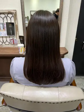 セミロング 高橋 葵のヘアスタイル