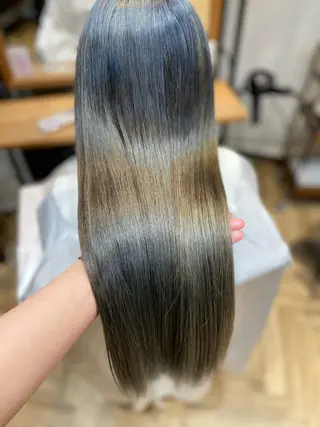 ロング 望恵🌸 韓国🇰🇷スタイルのヘアスタイル