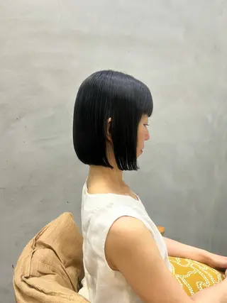 ミディアム muku所属・レディースカット モデル/ayunaのヘアスタイル