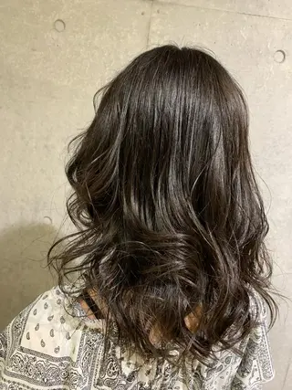 セミロング パーマ Produce with SALON VILLAGE所属・メッシュパーマ職人/ 窪田 優也/ツイスパのヘアスタイル