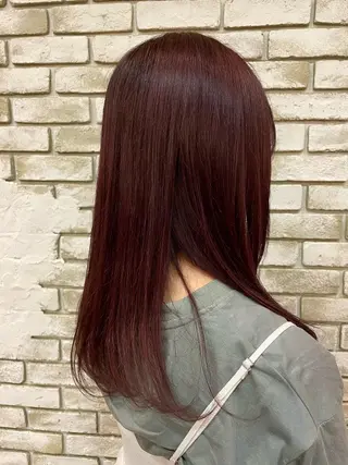 カラー Ayumi/艶カラー /レイヤー/ネイルのヘアスタイル