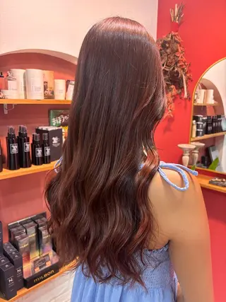 ロング 大久保 愛のヘアスタイル