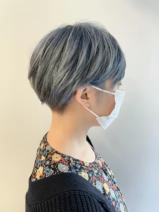 ショート 艶髪カラー& トリートメント　松村のヘアスタイル