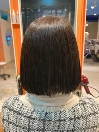 ミディアム カラー うしだ かおるのヘアスタイル