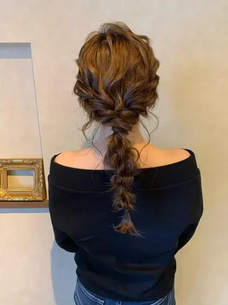 セミロング Lit所属・Lit.豊橋 夏目のヘアスタイル