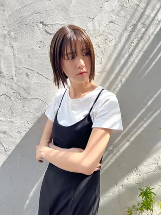 ショート loka所属・山本 晶大のヘアスタイル