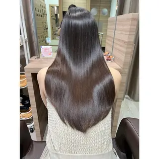 ロング パーマ 🥀縮毛矯正🥀 川﨑和希のヘアスタイル