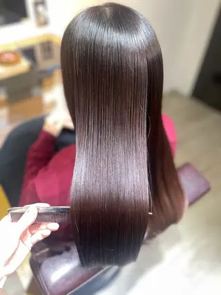 ロング カラー 星野 茉由のヘアスタイル