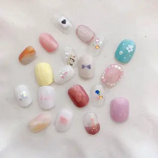 ネイル mana ☾のネイルデザイン