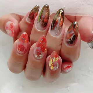 ネイル 柘植 祐子のネイルデザイン