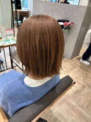 ミディアム 髪質改善・艶カラー 加茂瑞希のヘアスタイル