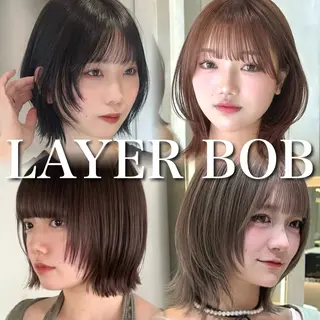 ショート カラー 原宿/ボブ/髪質 改善/レイヤー/優希のヘアスタイル