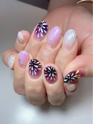 ネイル sweet 仲野陽子のネイルデザイン