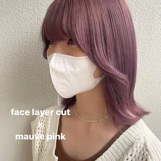 ミディアム 《暖色/韓国hair 》🇰🇷桑原ユキネのヘアスタイル