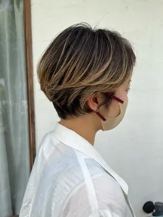 ショート PLUSISM所属・京都の美髪職人/ 湯浅瑛太のヘアスタイル