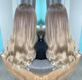 ロング ヘアアレンジ カラー メンズ 韓国hair特化🩵 人気NO,1👑祐樹のヘアスタイル