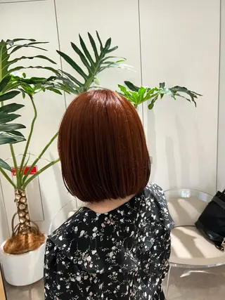ミディアム カラー ✨髪質改善 縮毛矯正 艶髪 立川 コウキ✨のヘアスタイル