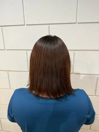 カラー ハセガワ マヒロのヘアスタイル