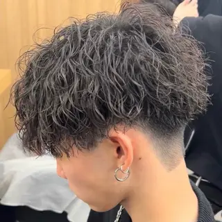 ショート パーマ ヘアアレンジ メンズ 🖤Ayumi🖤 メンズ特化❤️‍🔥のヘアスタイル