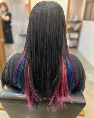 ロング カラー Style Tのヘアスタイル