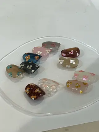 ネイル 𝗿𝗶𝗰𝗼 ˎˊ˗のネイルデザイン