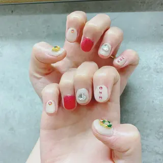 ネイル ネイルPetit Ribbonのネイルデザイン