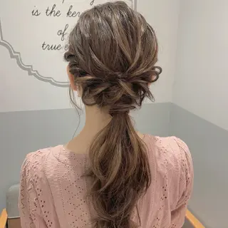 ロング ヘアアレンジ eyelash salon fil 小倉店所属・fil 小倉店 Yukaのヘアスタイル