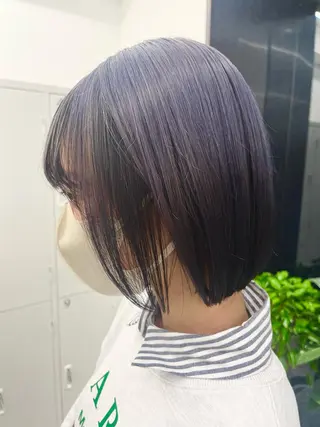 ショート カラー 🎀透明感 カラー🎀ミズキのヘアスタイル
