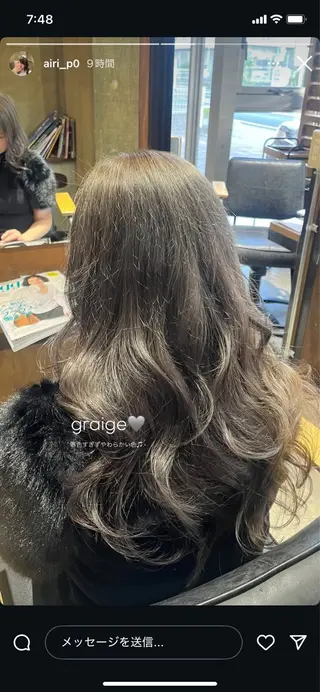 ロング カラー 🫟Blanco🫟 Color&Careのヘアスタイル